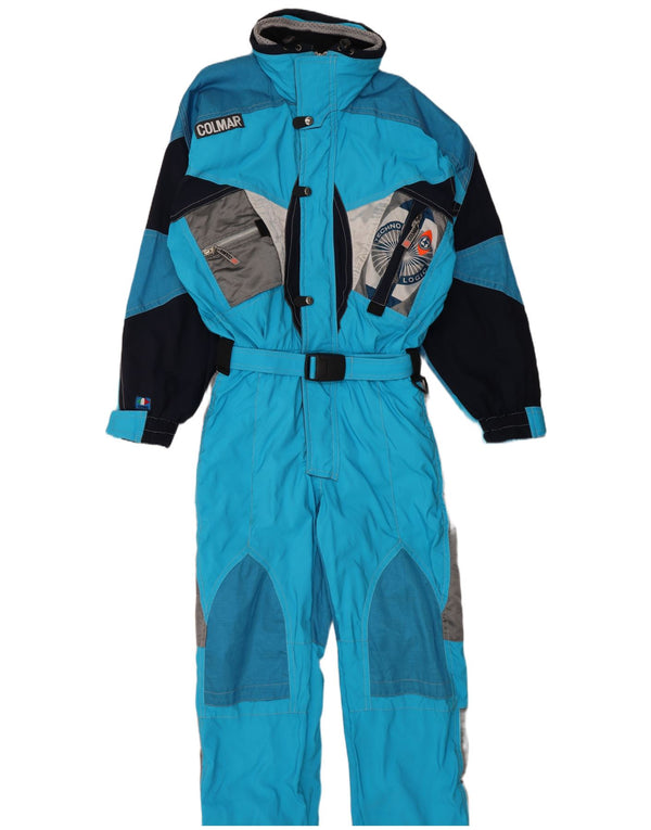 Colmar Dame Hætte Ski Jumpsuit IT 52 2XL Blå Colourblock Nylon
