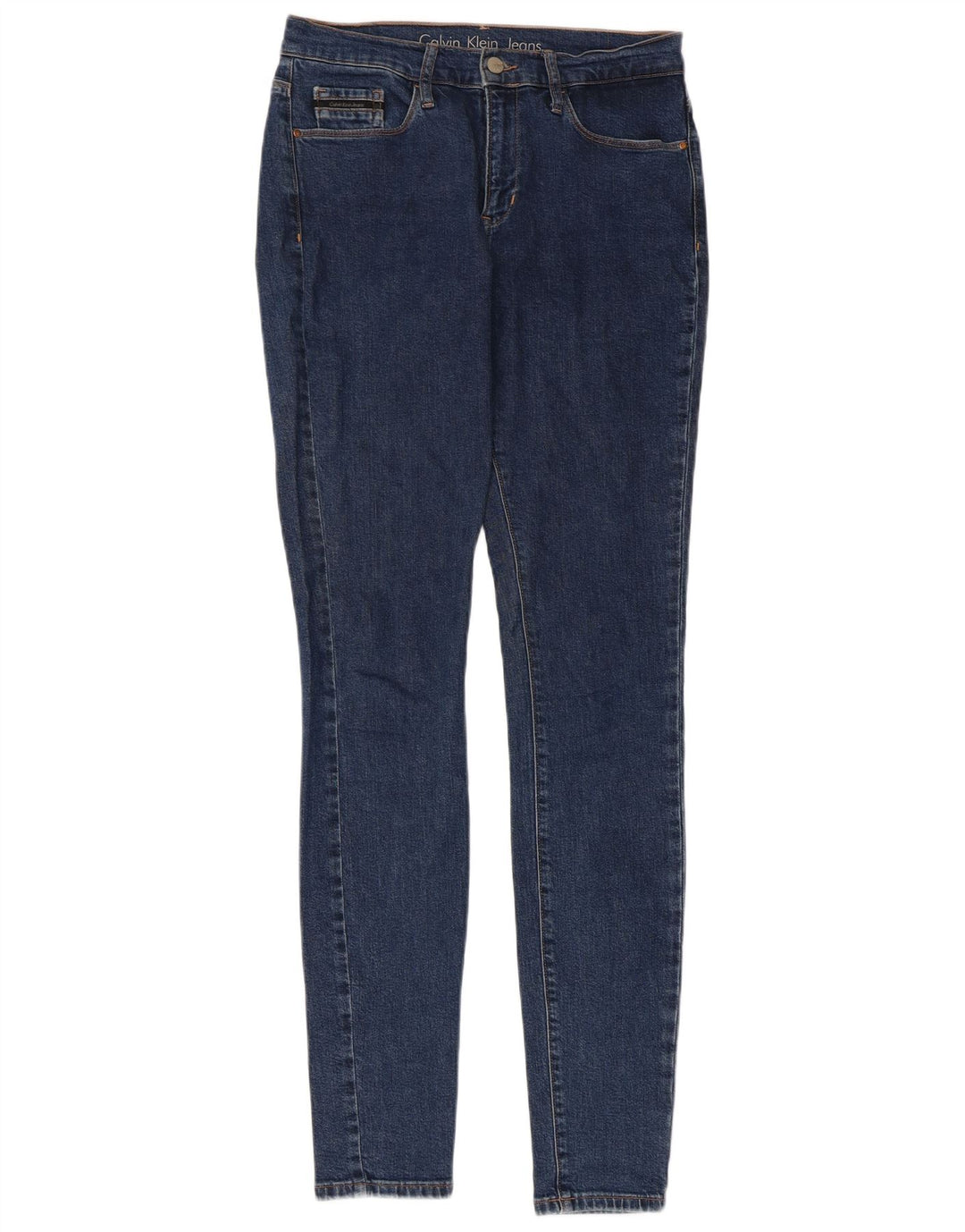 CALVIN KLEIN Dame Skinny Jeans W29 L34 Marineblå