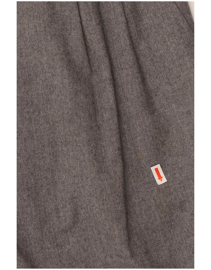 BLUMARINE Womens Pencil Skirt IT 42 Medium W28  Grey Virgin Wool