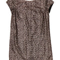 Næste Dame Paillet Shift Dress UK 12 Medium Sølv Nylon