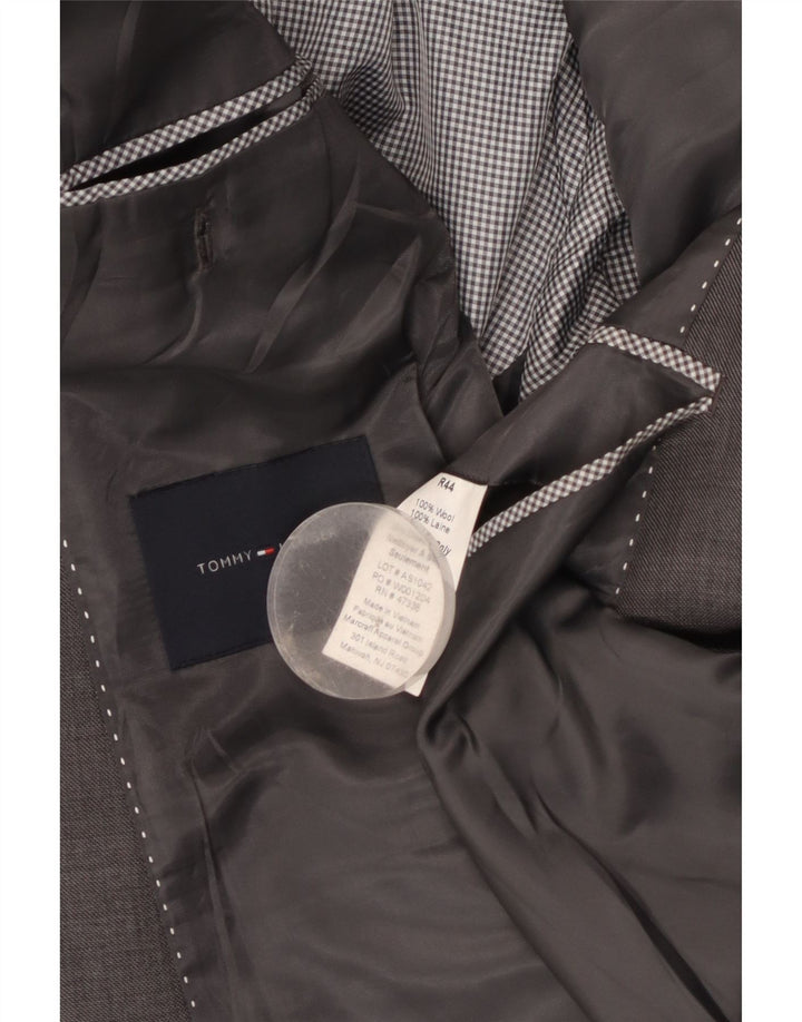 Tommy Hilfiger Herre 2-knaps blazerjakke UK 38 Medium Grey Wool