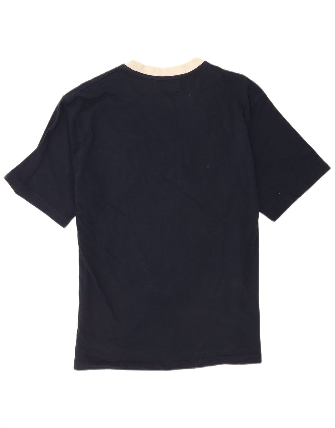 Fred Perry Herre T-shirt Top Stor marineblå bomuld