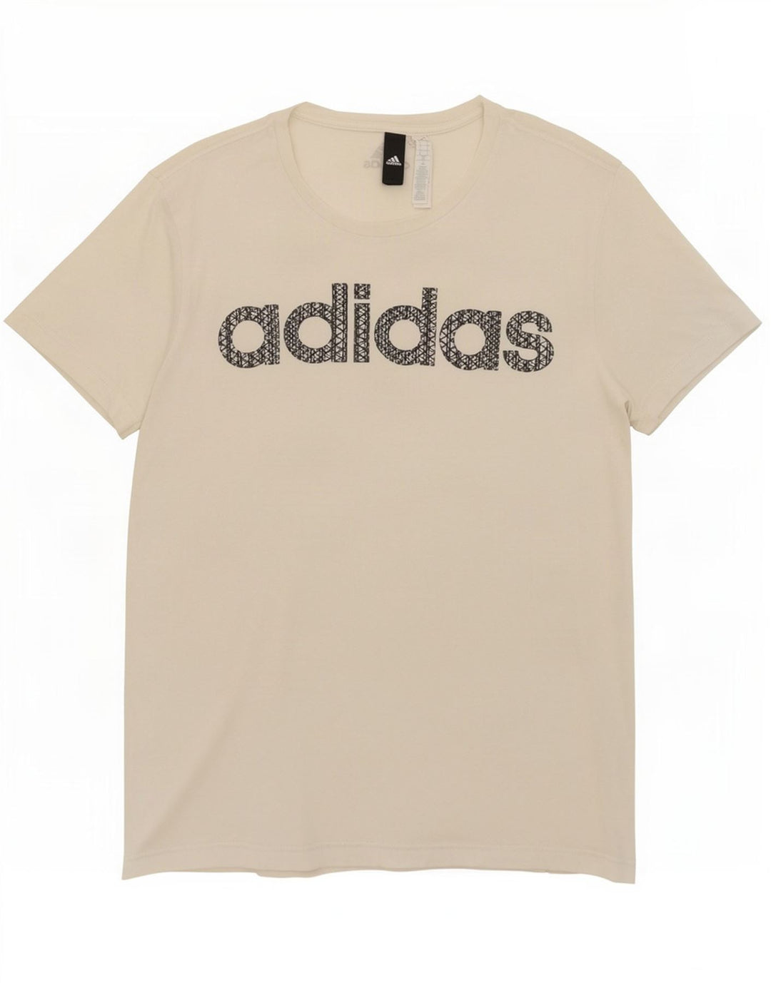 Adidas Grafisk T-shirt top til mænd, stor hvid bomuld