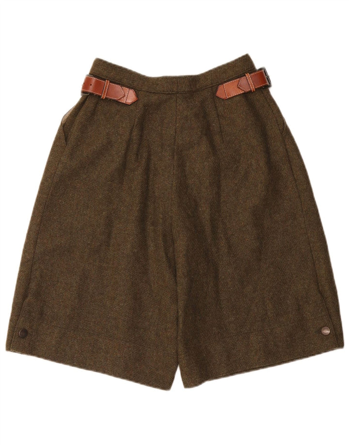 Oaks Dame Chino Shorts med høj talje IT 40 Small W24 Khaki
