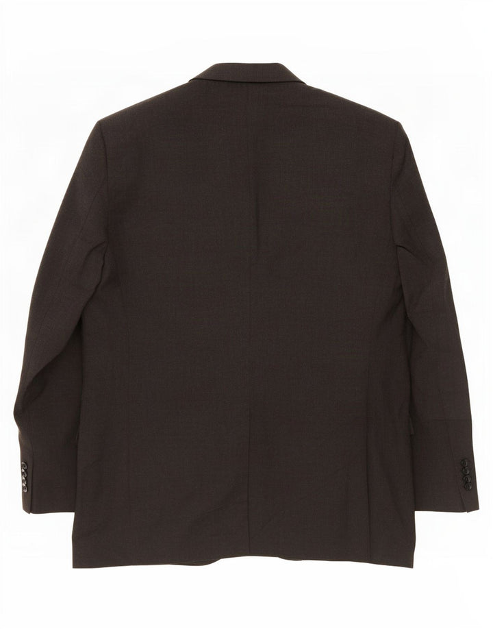 Marks & Spencer Herre 3-knaps blazerjakke UK 44 XL Grå Polyester