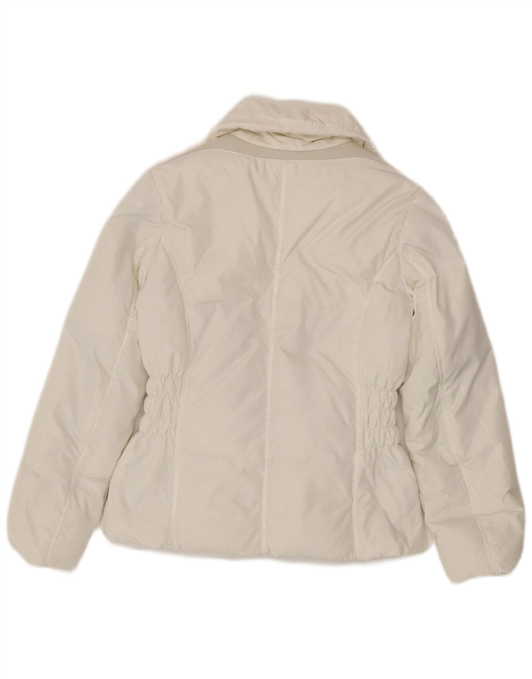Geox Womens Respira Oversized polstret jakke UK 6 XS Hvid polyester