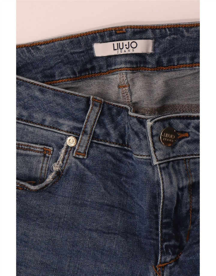 Liu Jo Dame Flared Jeans W28 L35 Blå