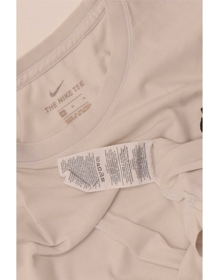 Nike T-shirt top mellem mænd, hvid bomuld