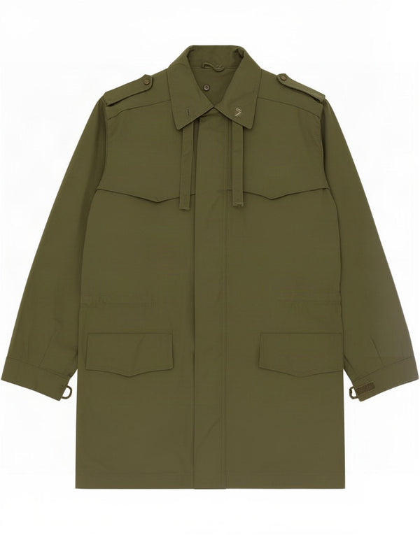 Vintage Herre Military Jacket UK 40 Large Green