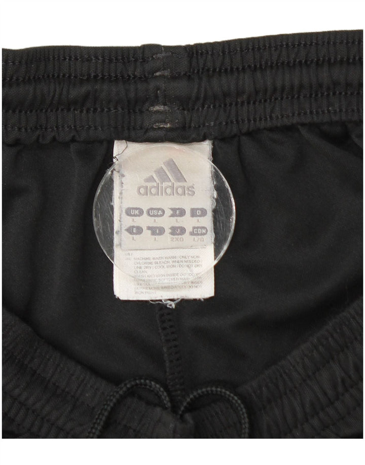 Adidas Sportsshorts til mænd, store sorte polyester