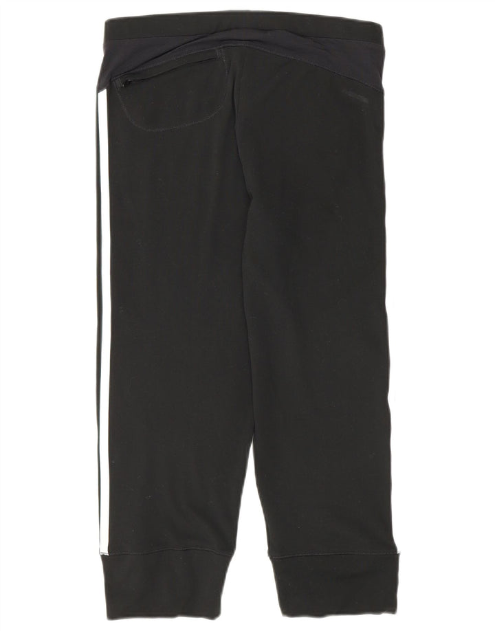 Adidas Dame Climacool Capri Træningsdragt Bukser Joggers UK 14 Medium Sort