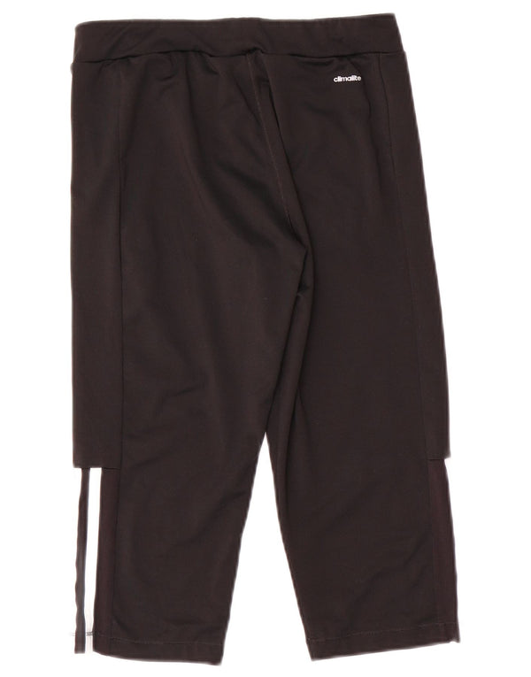 Adidas drenge Climalite Capri træningsdragt bukser 13-14 år sort polyester