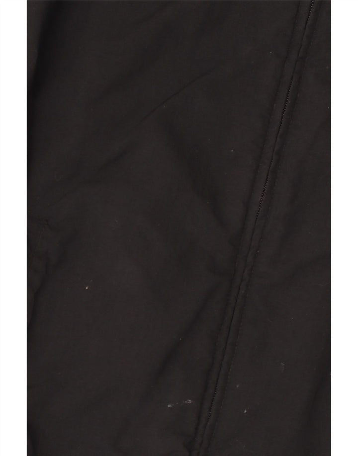 Champion Womens Crop træningsdragt Topjakke UK 10 Small Black Colourblock