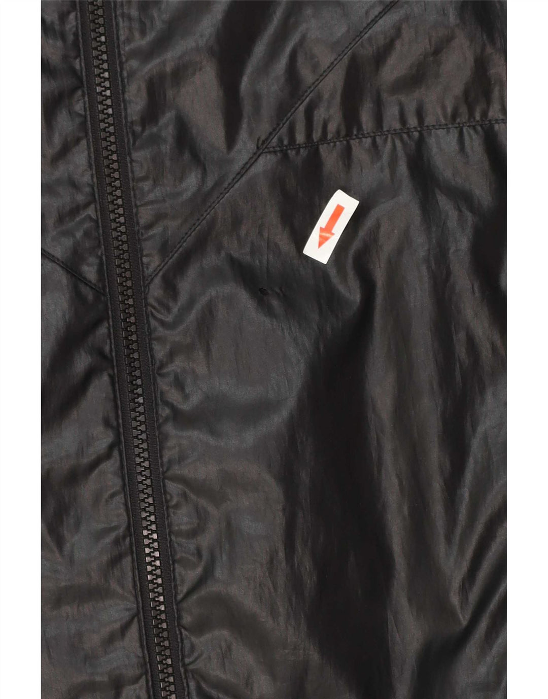 Adidas Regnjakke med hætte til mænd UK 38 Medium Sort Polyester