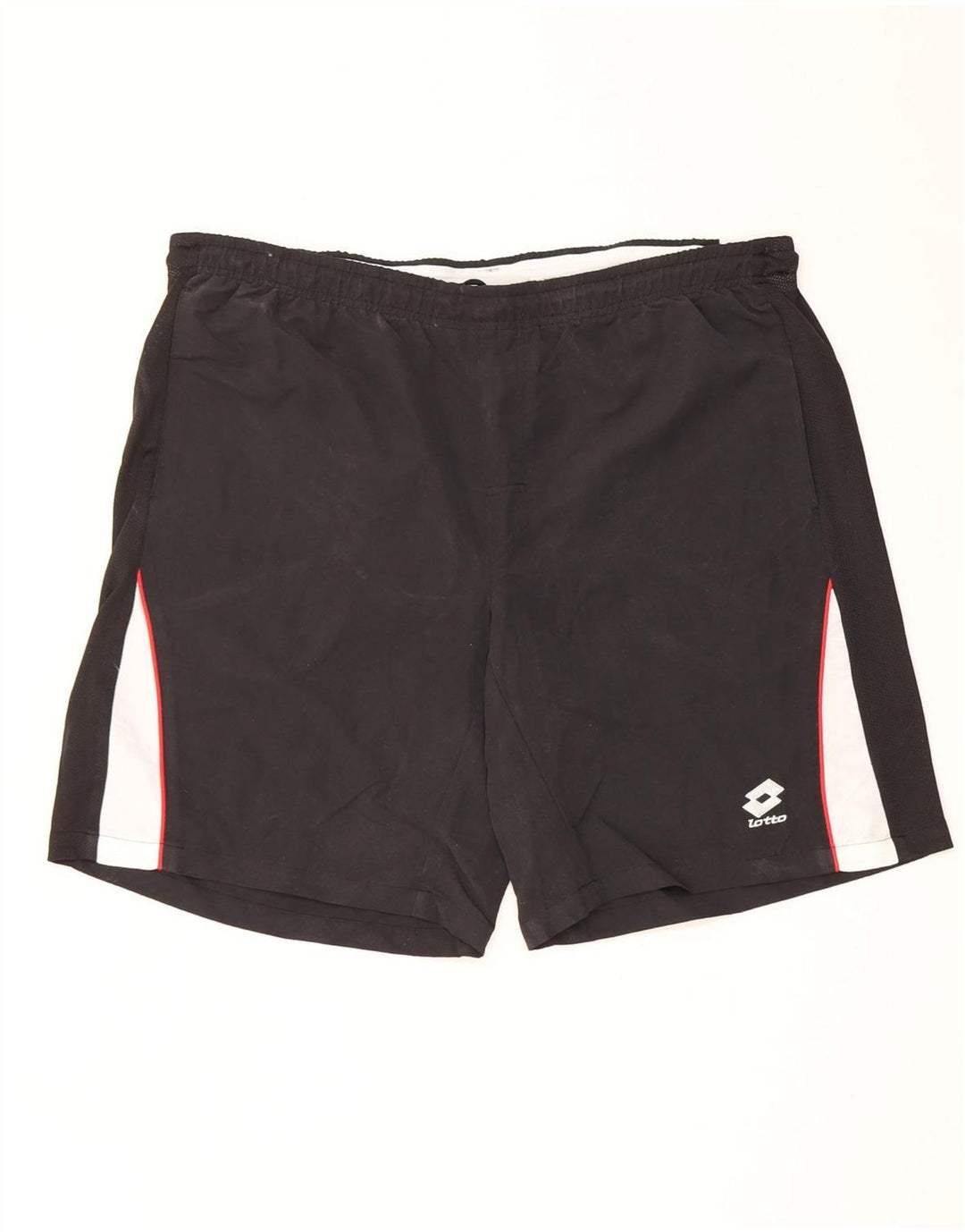 Lotto Herre Sportshorts 2XL Sort Colourblock Polyester