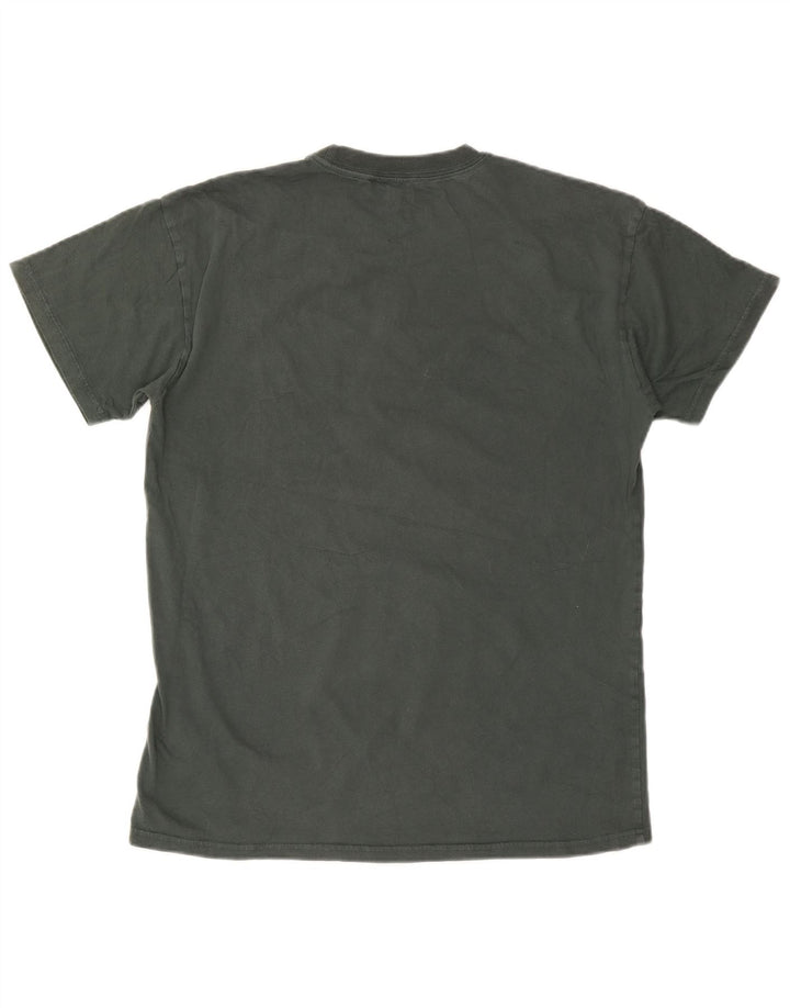 Billabong Herre grafisk T-shirt Top Medium Khaki Bomuld