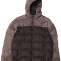 Adidas drenge hættejakke polstret 13-14 år Sort Colourblock Polyester