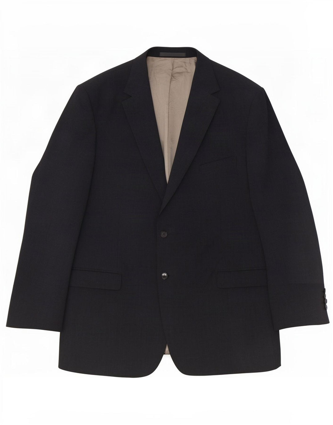 Marks & Spencer Herre lang 2-knaps blazerjakke UK 48 2XL Grå uld