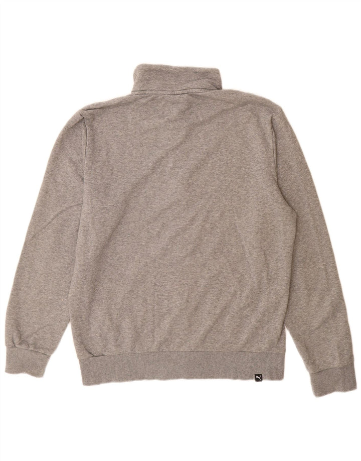 Puma Herre grafisk træningsdragt Topjakke Medium Grey Flecked Bomuld