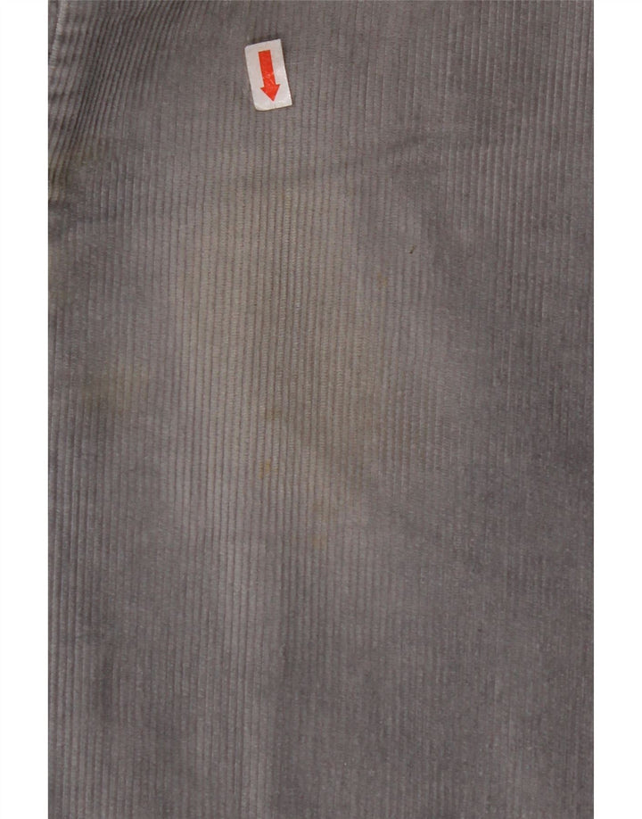 RIFLE Lige fløjlsbukser til mænd W28 L28 Blå bomuld