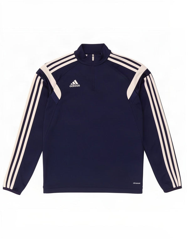 Adidas Boys Climacool Pullover træningsdragt Top 11-12 år Large Navy Blue