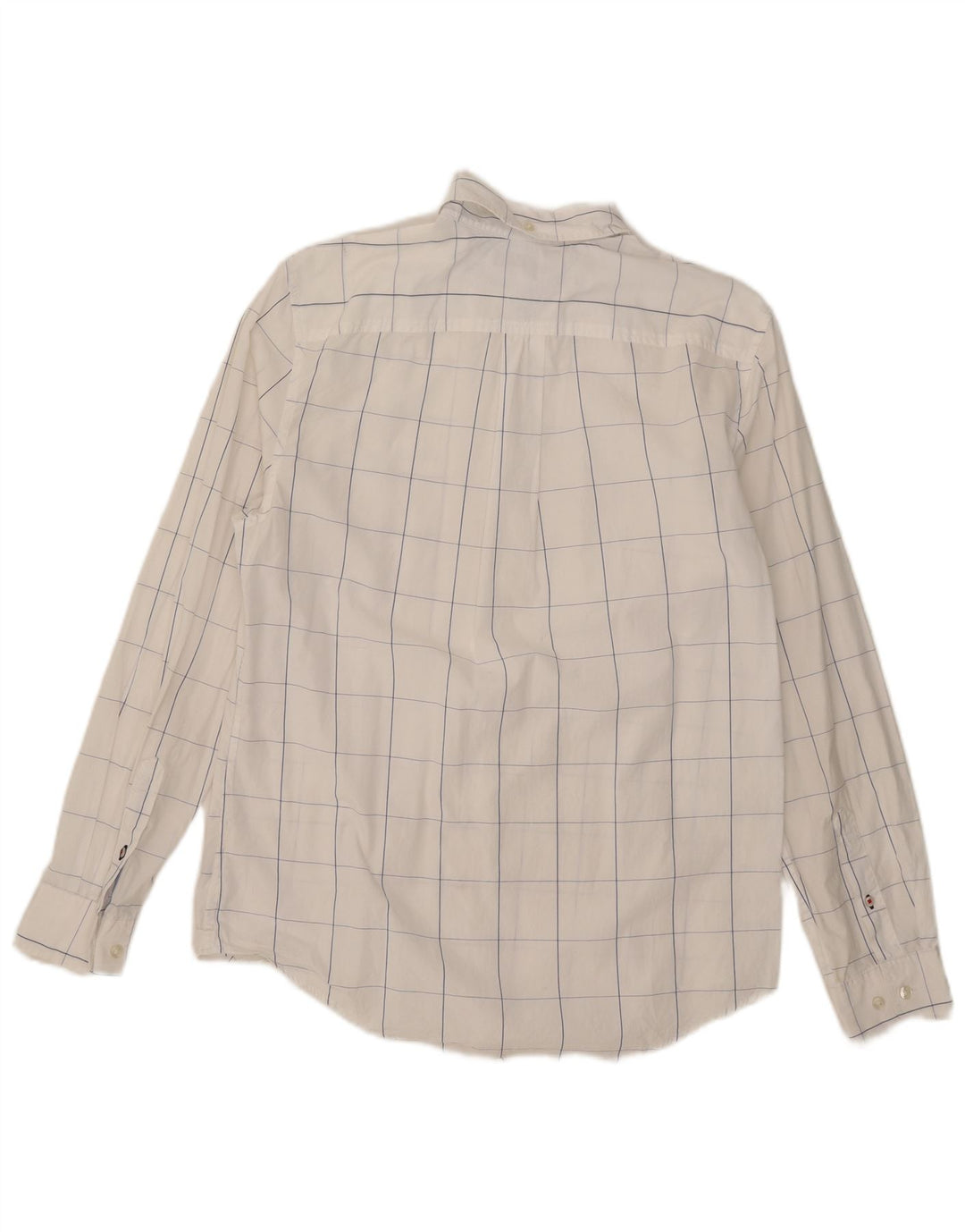 Tommy Hilfiger Herreskjorte Medium hvid ternet bomuld