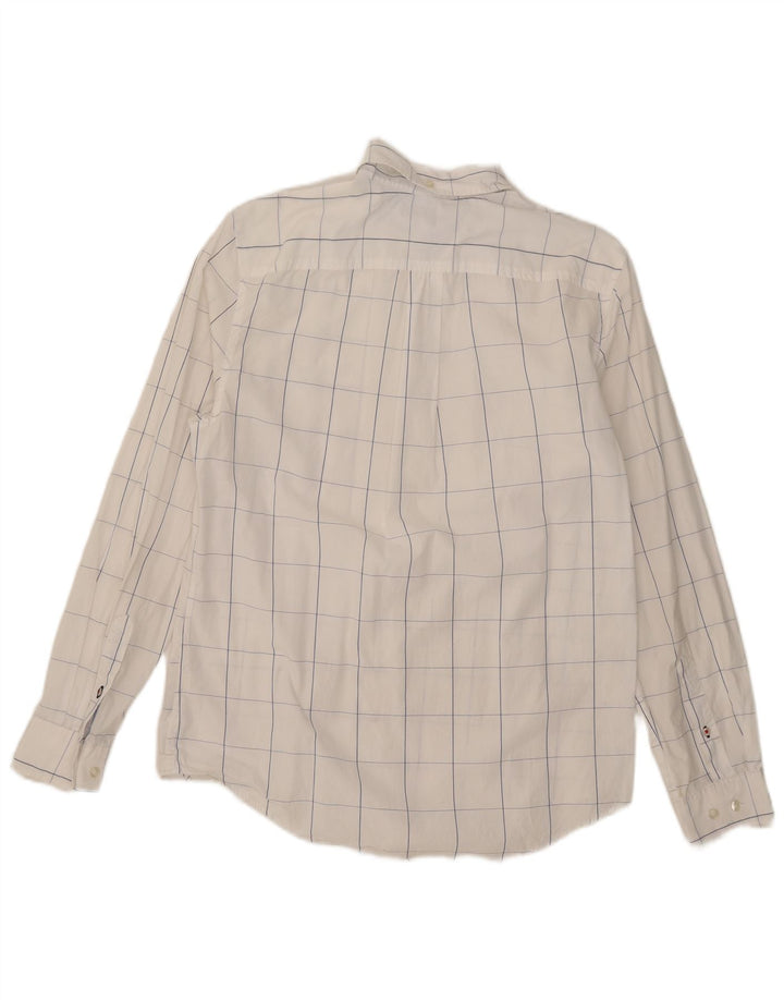 Tommy Hilfiger Herreskjorte Medium hvid ternet bomuld