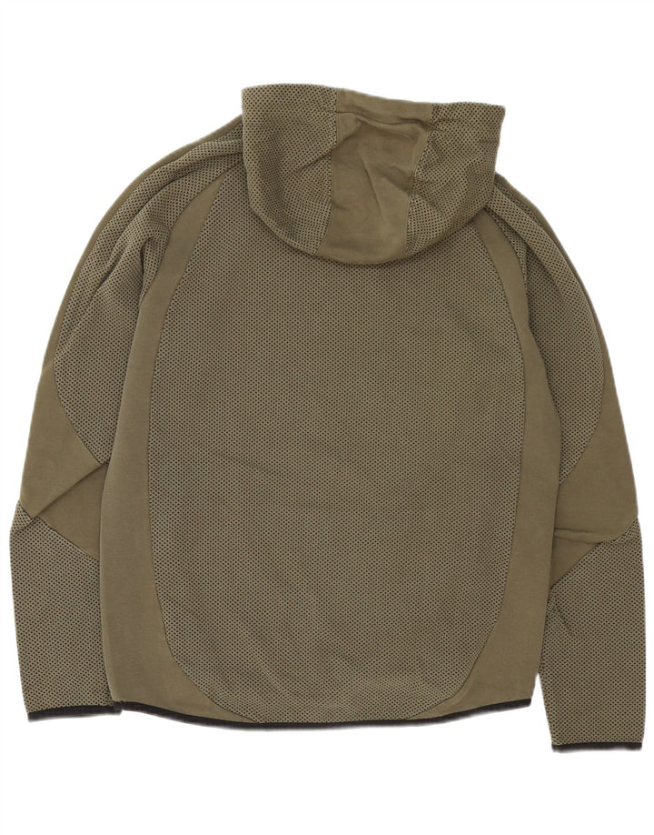 Puma Herre hættetrøje Jumper Medium Khaki plettet bomuld