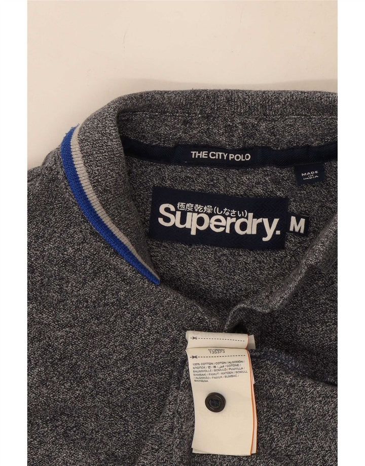 Superdry herre poloshirt Medium marineblå bomuld
