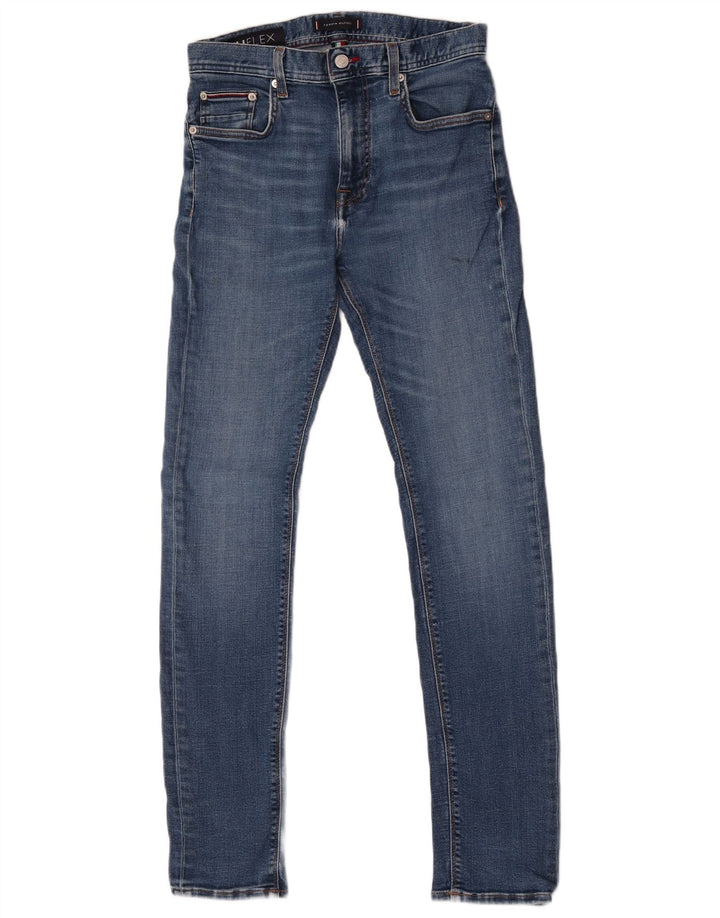 Tommy Hilfiger Dame Bleecker Slim Jeans W28 L32 Blå Bomuld