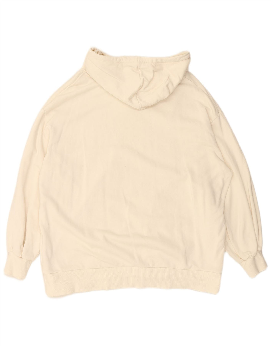 PUMA Oversized hættetrøje til kvinder UK 14 Medium White Bomuld