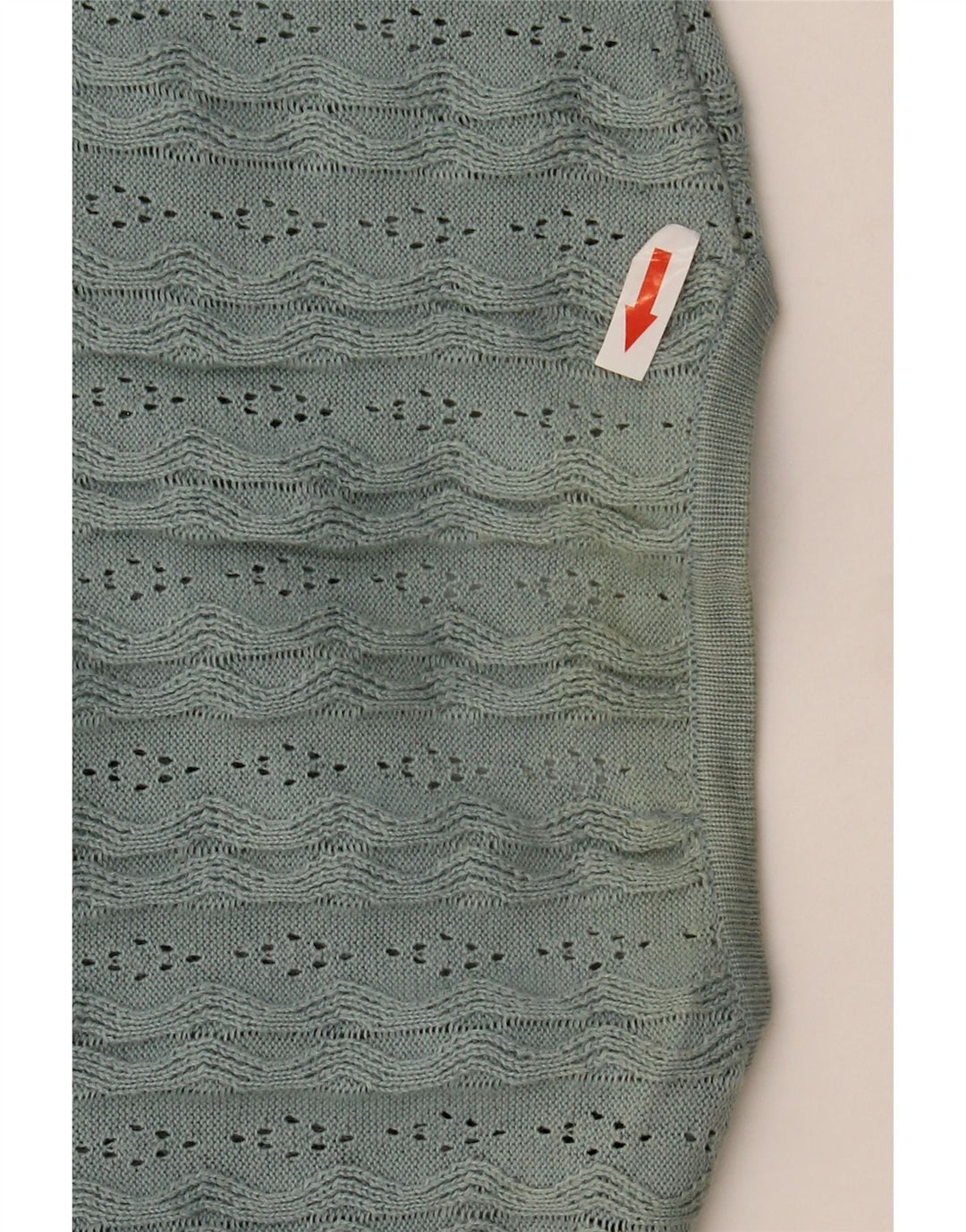 Marks & Spencer Dame Cardigan Sweater UK 8 Lille grøn bomuld