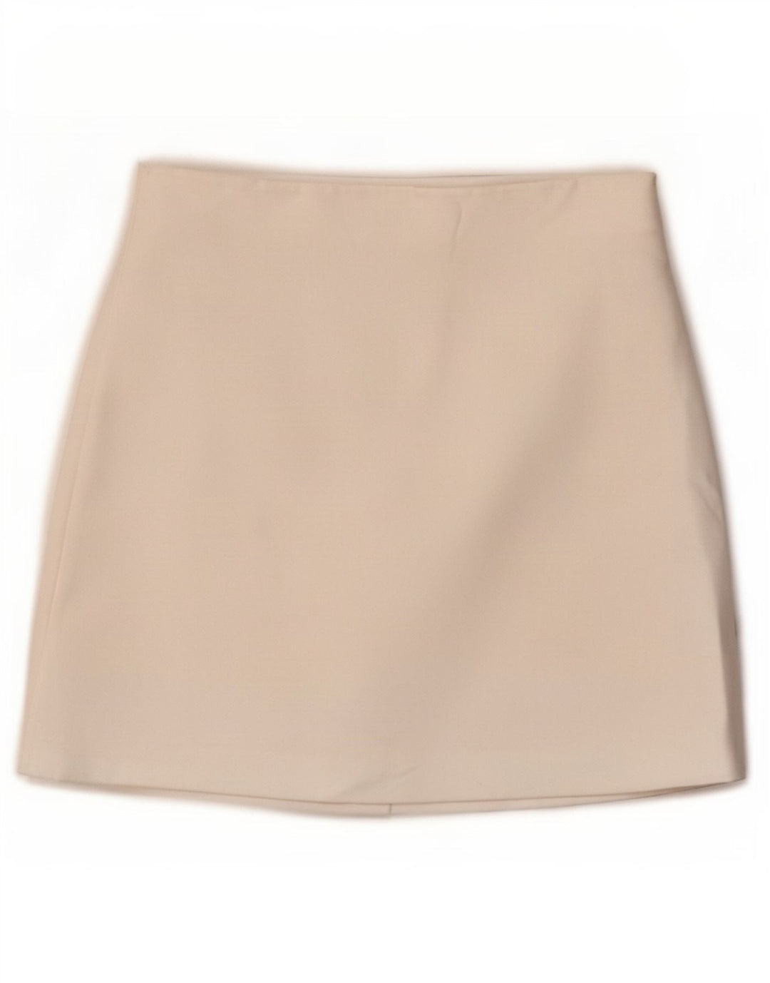 Zara Dame Mini-nederdel XS W24 Hvid