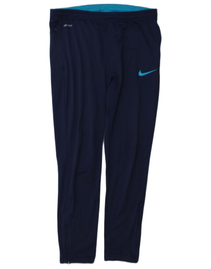 Nike Herre Dri Fit træningsdragt Bukser Medium Navy Blue Polyester