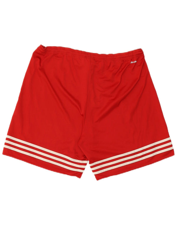 Adidas Herre Climalite Sportshorts XL Rød Polyester