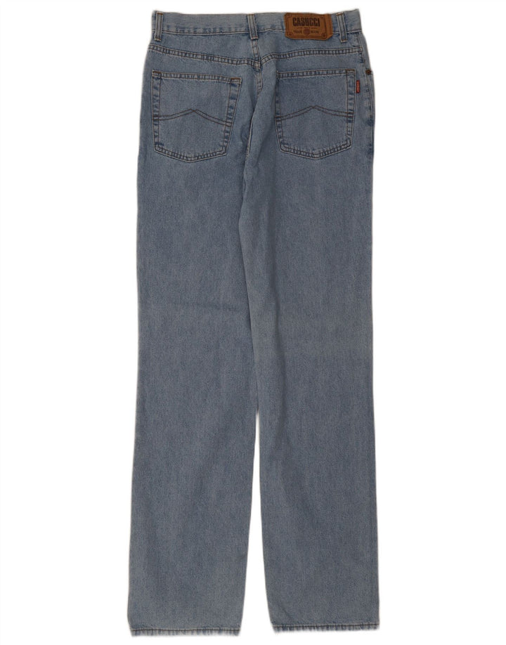 Casucci Straight Jeans til mænd W36 L34 blå bomuld