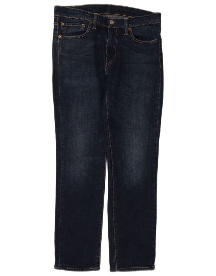 Levi's Dame 511 Slim Jeans W32 L30 Marineblå Bomuld