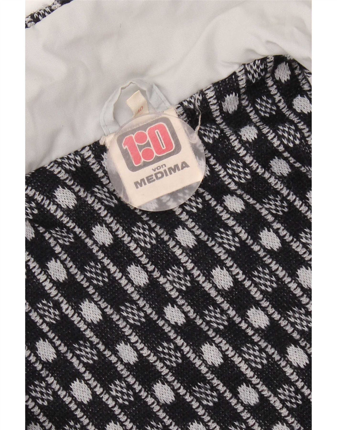 Vintage træningsdragt til mænd EU 40 Medium Navy Blue Colourblock