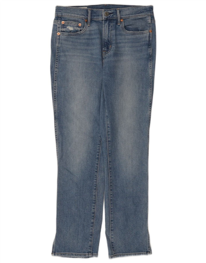 Gap Dame Mid Rise Slim Jeans W28 L27 Blå Bomuld