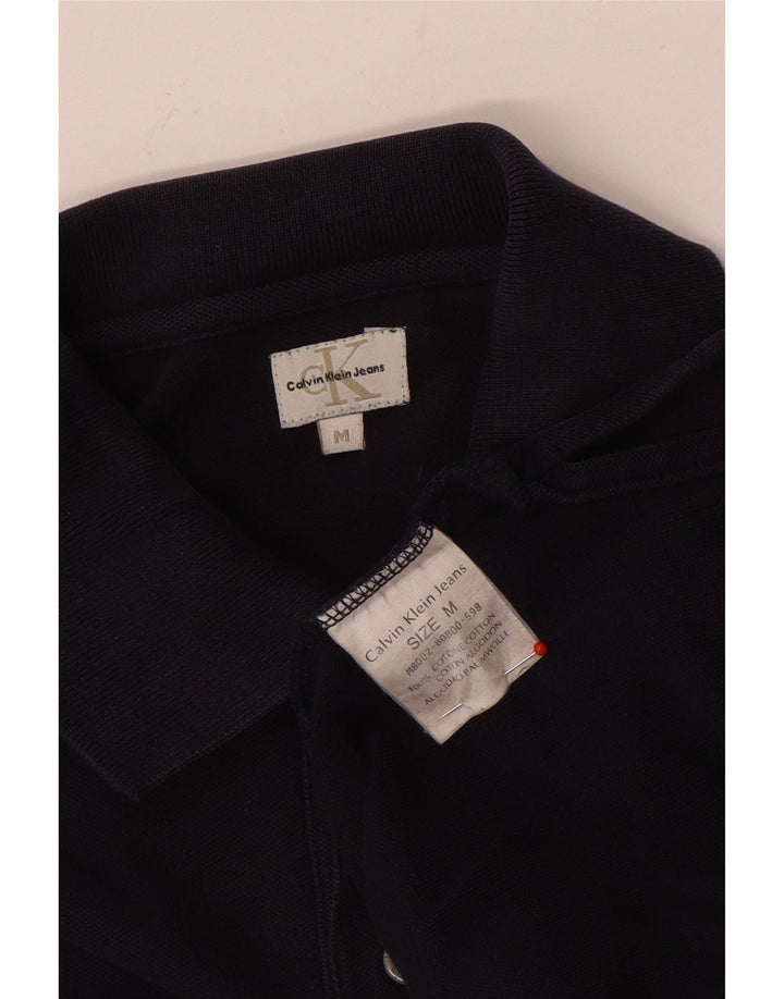 CALVIN KLEIN JEANS Poloskjorte til mænd Medium Navyblå Bomuld