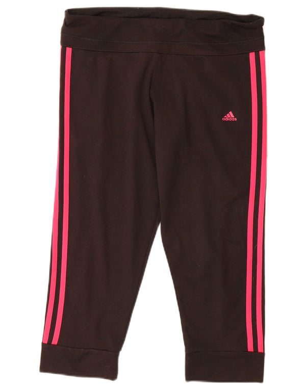 Adidas Womens Climalite træningsdragt Bukser Joggers UK 12/14 Medium Black