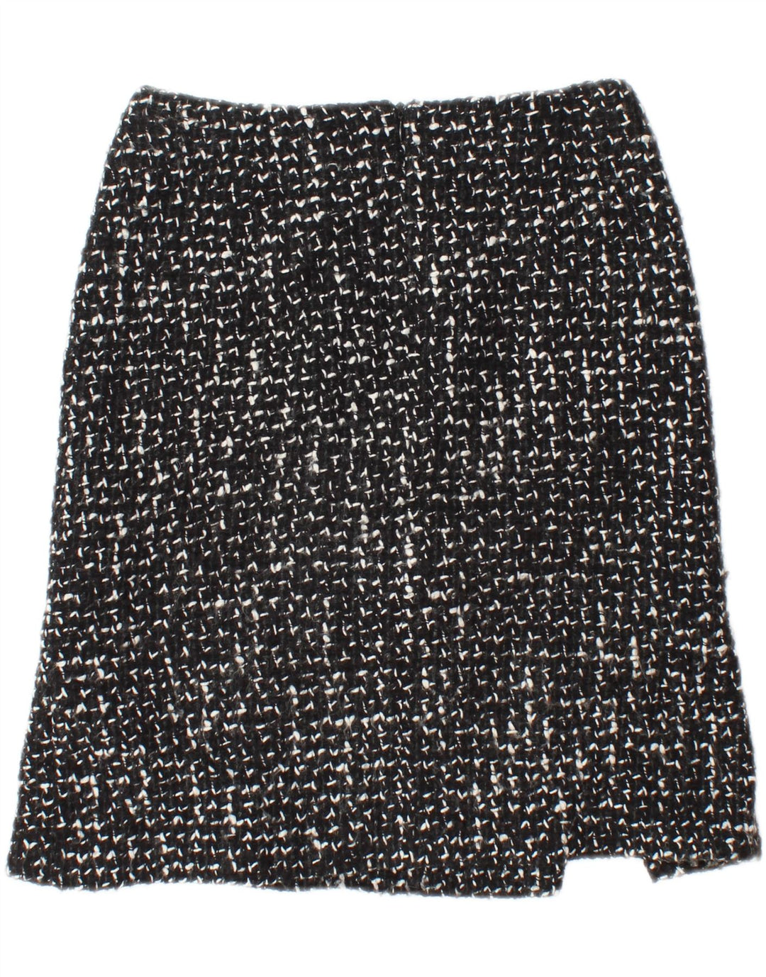 VINTAGE Womens A-Line Skirt IT 44 Medium W28  Black Flecked Vintage Vintage and Second-Hand Vintage from Messina Hembry 