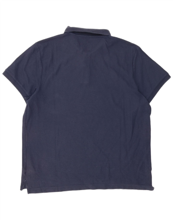 Nike Polo skjorte til mænd 2XL marineblå bomuld