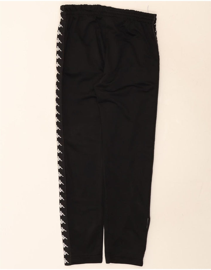 Kappa Herre grafisk træningsdragt Bukser Joggers Medium Sort Polyester
