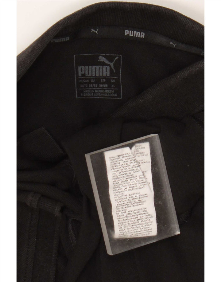 Puma herre poloshirt XL sort bomuld