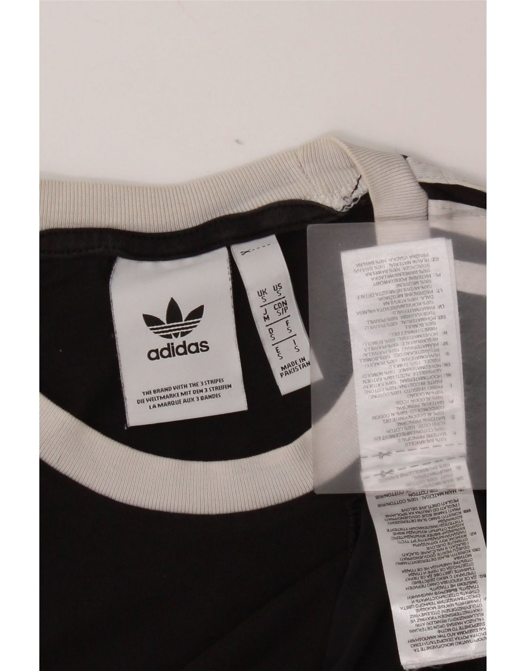 Adidas herre T-shirt top lille sort bomuld