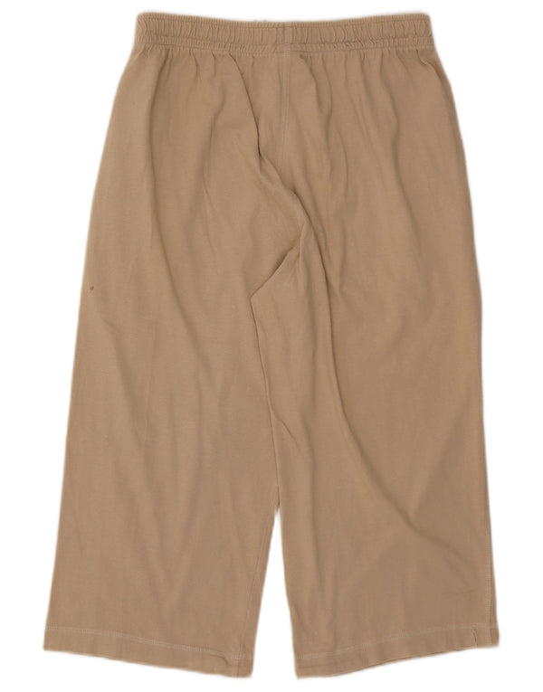 Champion Womens træningsdragt Bukser UK 12 Medium Beige Bomuld