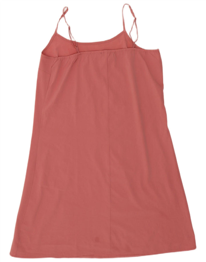 Marks & Spencer Dame Slip Dress UK 14 Medium Pink Polyester
