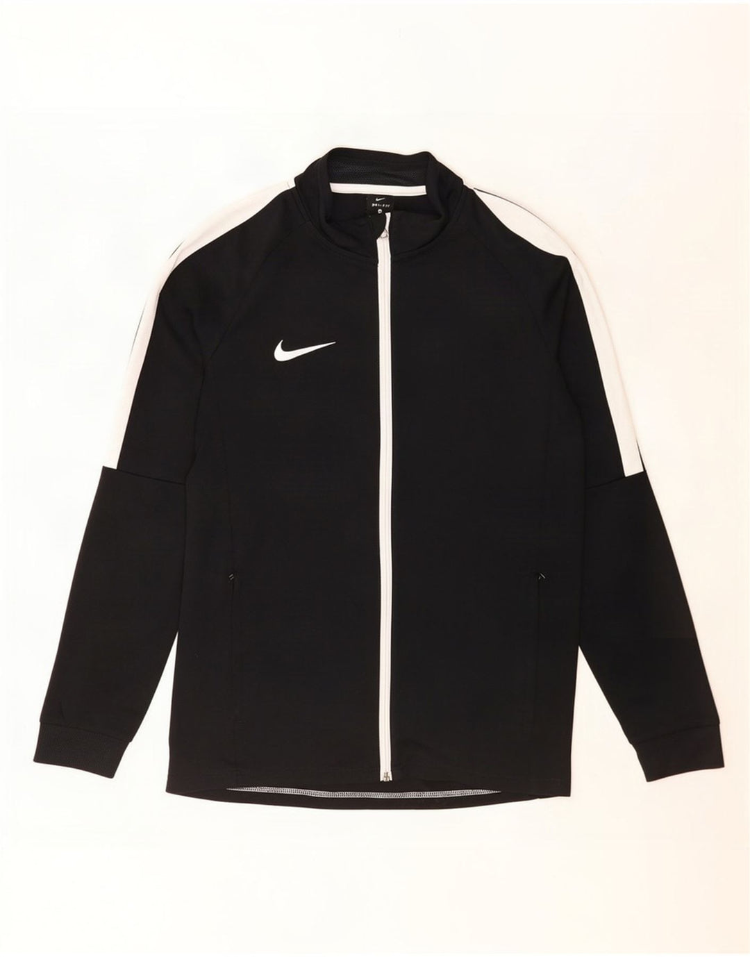 Nike Herre Dri Fit træningsdragt Topjakke Medium Sort Colourblock Polyester
