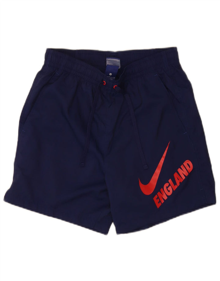 Nike Herre grafiske svømmeshorts Små marineblå polyester